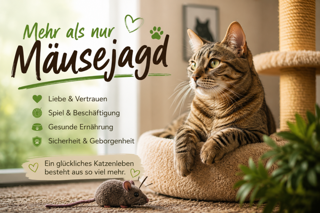 Mehr als nur Mäusejagd – So beschäftigst du deine Katze artgerecht!
