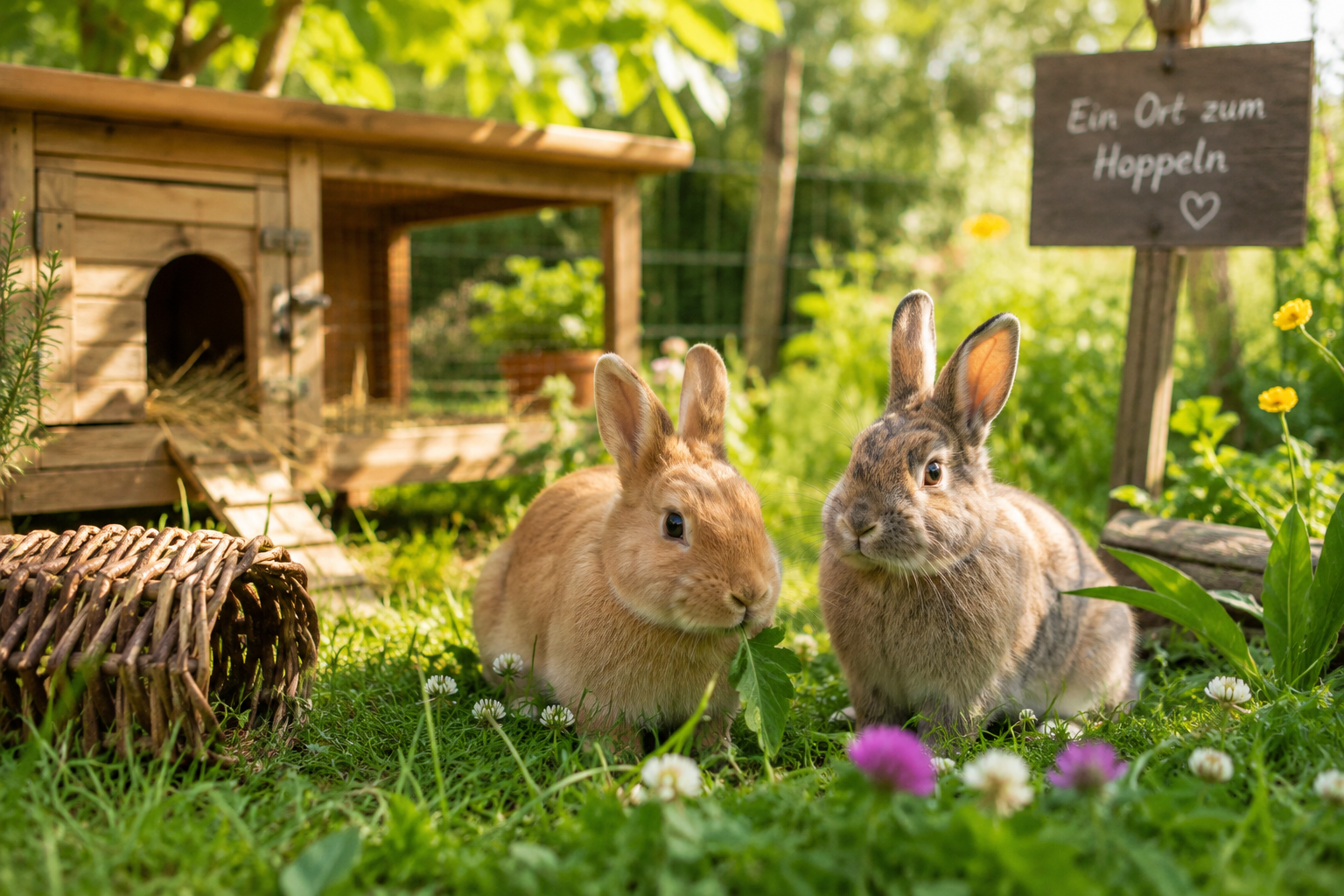 Kaninchen brauchen Gesellschaft
