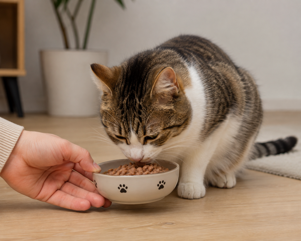 Katze richtig füttern