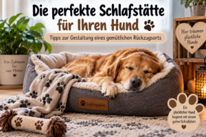 Die perfekte Schlafstätte für Ihren Hund: Tipps für einen gemütlichen Rückzugsort